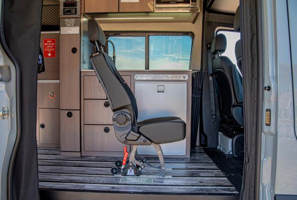 The Smart Floor System of an Antero Adventure Van